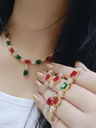 Alloy Jewellery Set for Women 
