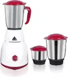 555W Juicer Mixer Grinder (3 Jars, Red)