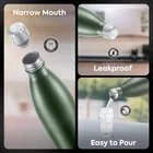 PEXPO Electro 1000 Hot & Cold | Stainless Steel Water Bottle 980ml - Military Green