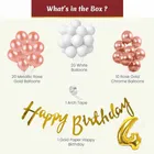 4th Happy Birthday Balloon Decoration Kit, Multicolor, Pack Of 53