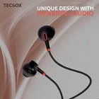 TecSox Bass Bud 41 Wired Earphones [High Bass]