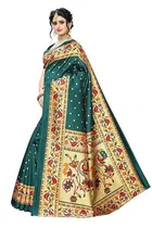 SVB प्रिंटेड साड़ी फॉर वीमेन 