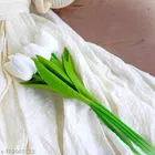 Artificial Tulip Lily Flower Sticks for Women, Pack of 3 