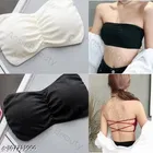 Lycra Bra for Women & Girls, Black & White, Pack of 2 
