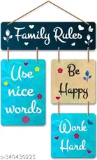 MDF Wooden Wall Hanging Quotes 