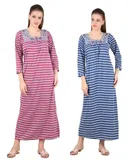 Woolen Hosiery Nighty for Women 