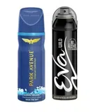 Park Avenue Deodorant (40 ml) with Eva Wild Perfume Body Spray (40 ml) (Pack of 2)