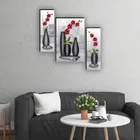 MDF 2 Pcs Designer Wall Painting for Home & Office 