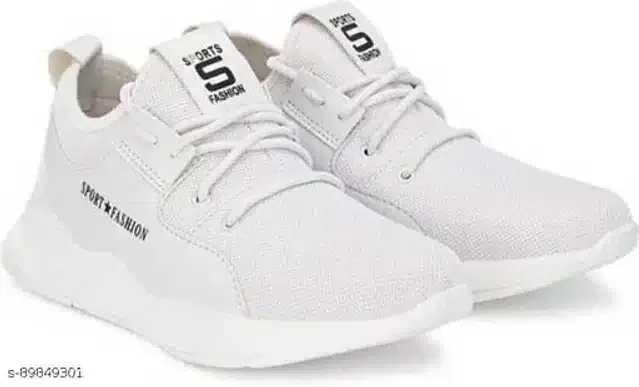 Sports Shoes for Men (White, 10)