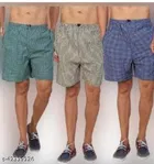 Cotton Blend Shorts for Mens 
