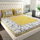 Cotton Double Bedsheet with 2 Pillow Cover 