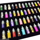 3D Glitter Powder Nail Stickers 