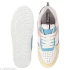 Solid Synthetic Sneakers for Women 