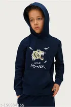 Cotton Blend Hoodie for Boys 