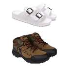 Combo of Casual Shoes with Sliders for Men 