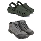 Combo of Casual Shoes with Clogs for Men 