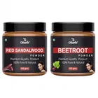 Natural Red Sandalwood & Beetroot Powder for Skin & Hair 