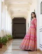Viscose Rayon Kurti for Women, Pink 