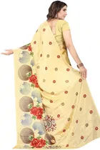 Crepe Printed Saree for Women 