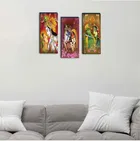 MDF 3 Pcs Designer Wall Painting for Home & Office 