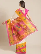 Mysore Silk Printed Saree for Women 