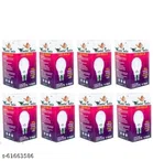 Newtal India LED Bulb (White, 9 W) (Pack of 8)