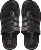 Style Height Artificial Leather Airmax Sandal Men's Slipper 