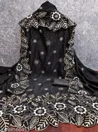Embroidered Floral Patiala Suits for Women 