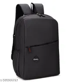 Canvas Backpack Bag, Black
