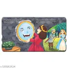 BOOKFORD Fairy Tale Shaped Board Book | Beauty and the Beast, Snow White, and Tom Thumb | for kids | fairy tales for kids | board book | story book | 