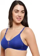 Cotton Blend Non Padded Bra for Women 