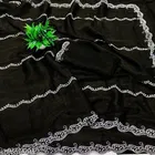 Simmer Embellished Saree For Women, Black