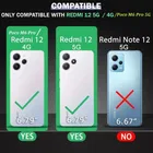 Redmi 12 5G Silicone Mobile Cover 