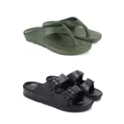 Combo of Flipflops with Sliders for Men 