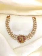 Zircon Gold-plated Necklace Set for Women 