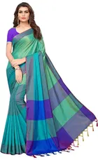 Chanderi Silk Ethnic Motif Saree for Women 