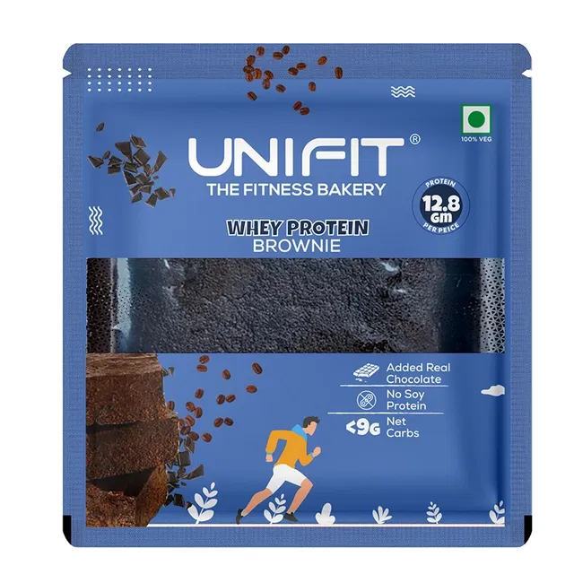 यूनिफिट चॉकलेट ब्राउनी 75 g