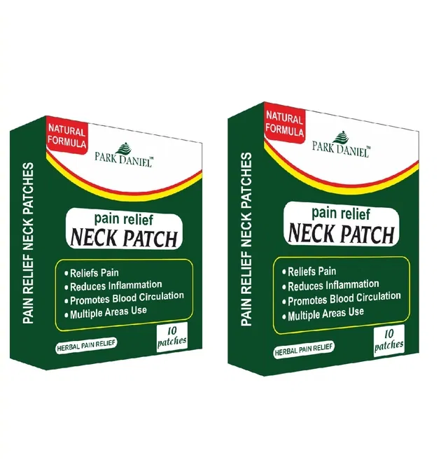 Park Daniel Neck Pain Relief 10 Pcs Heat Patches (Pack of 2)