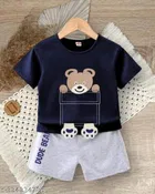 Hosiery Cotton Clothing Set for Kids 