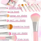 Premium Eyeshadow Palette with 7 Pcs Makeup Brushes & 2 Pcs Gel Eyeliner with 2 Pcs Brushes 