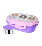 Stainless Steel Insulated 2 Containers Lunch Box for Kids 
