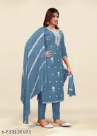 Rayon Slub Kurta Set for Women 