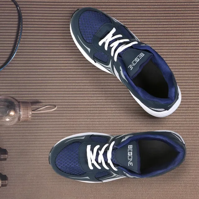 Casual Shoes for Men (Blue & Black, 10)