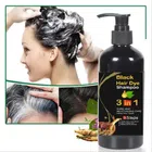 Hair Dye Shampoo for Men & Women (Black)