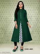 Cotton Solid Kurti for Women 