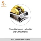 Majestique Glitter Nail Clipper Comfort Grip Nail Cutter 