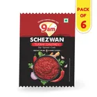 9 Am Schezwan Tufani Chutney 6X40 g (Pack Of 6)