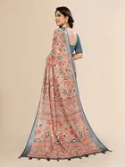 Silk Woven Design Saree for Women, Multicolour 