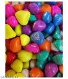 Decoration Pebbles Stones (Multicolor, 1000 g)