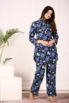 Rayon Top & Bottom Set for Women 